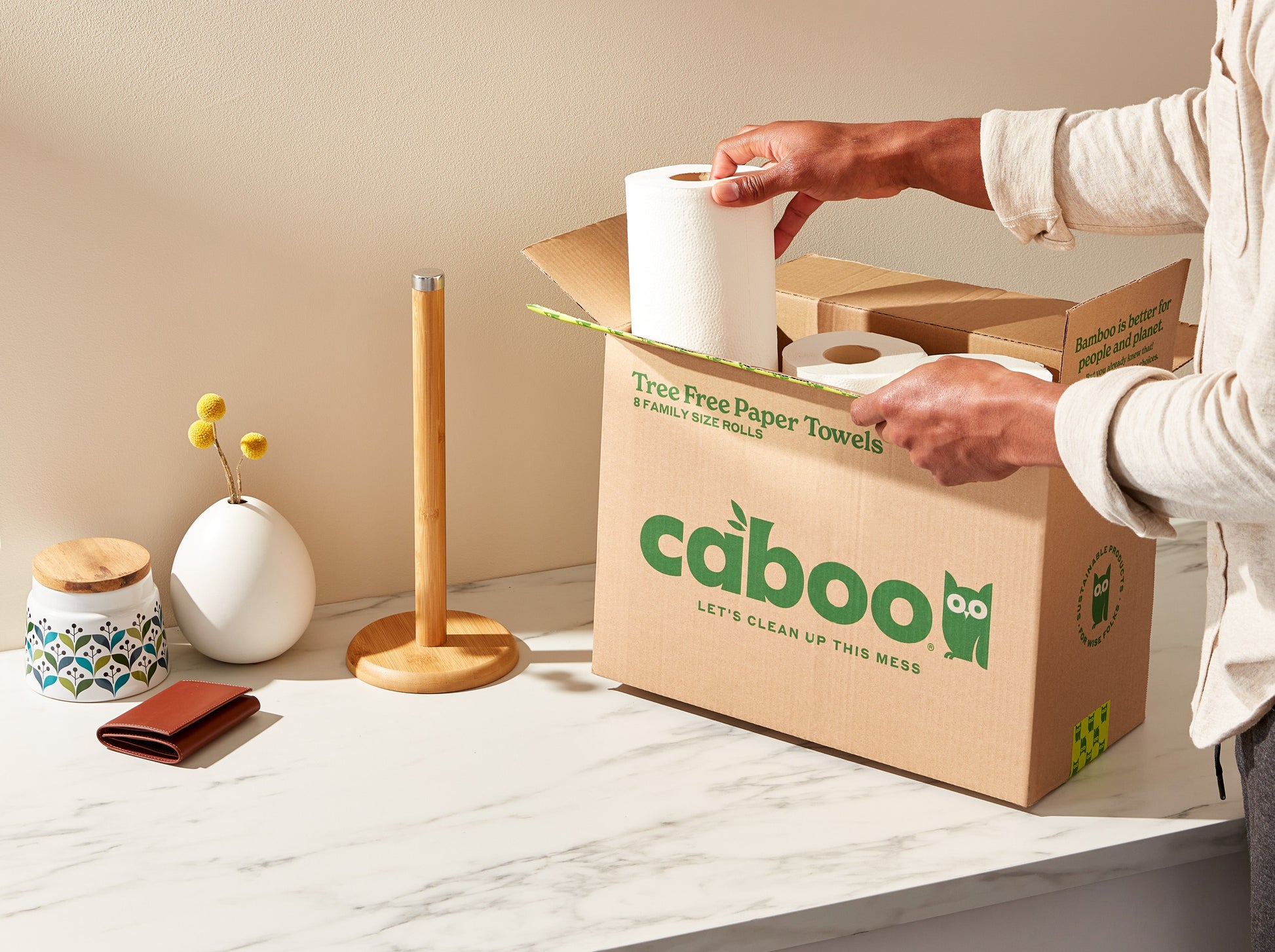 Tree-Free Paper Towels Package